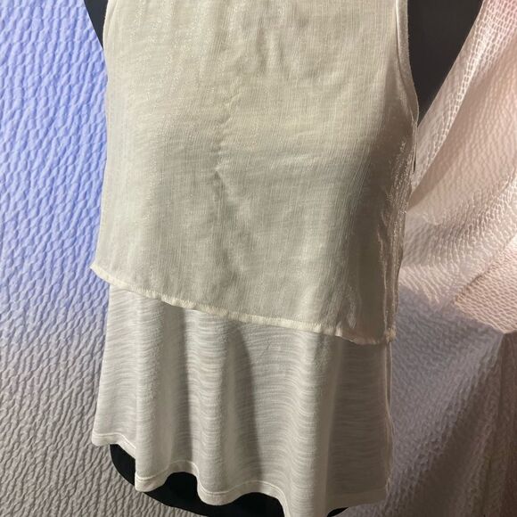 American Eagle Outfitters Tops - Off white tank (ID#21)